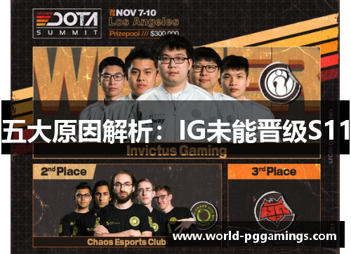 五大原因解析:IG未能晋级S11 五大原因解析:IG未能晋级S11