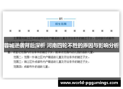 蓉城逆袭背后深析 河南四轮不胜的原因与影响分析